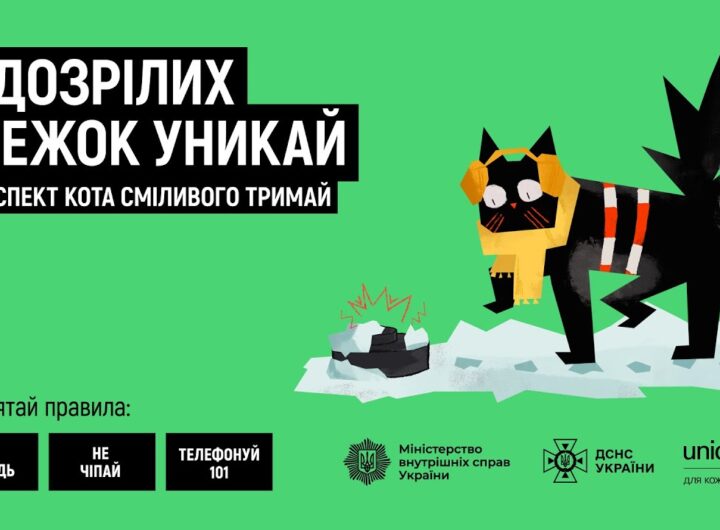 Підозрілих стежок уникай — респект кота сміливого тримай!