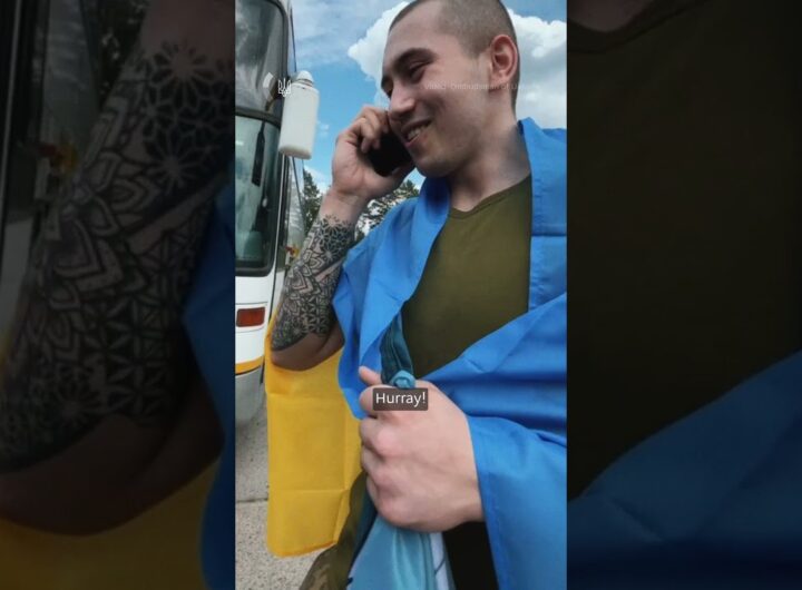 First calls of Ukrainians rescued from Russian captivity