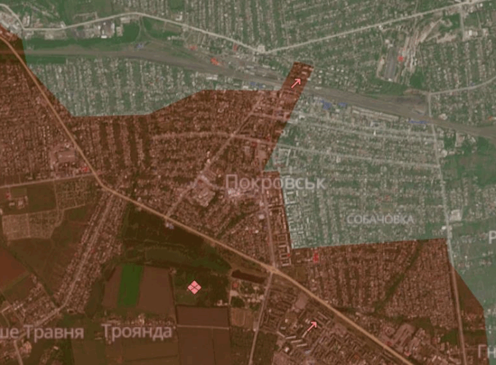 Новини України - DeepState заявив про просування РФ у Покровську