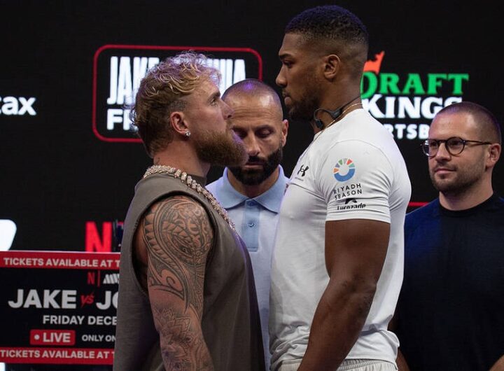Новини спорту - Джошуа і Пол зустрілися поглядами перед боєм