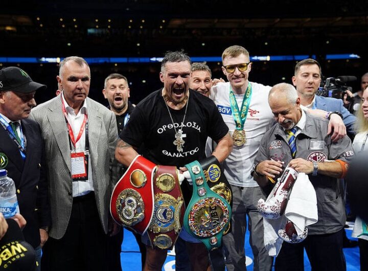Новини спорту - Команда Усика назвала мотиви відмови від чемпіонського поясу за версією WBO