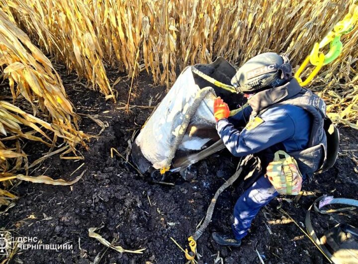 Новини України - На Чернігівщині виявили частину ракети Іскандер