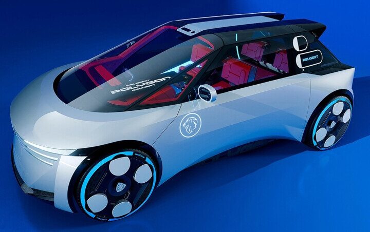 Авто новини - Peugeot показала футуристичний концепт Polygon