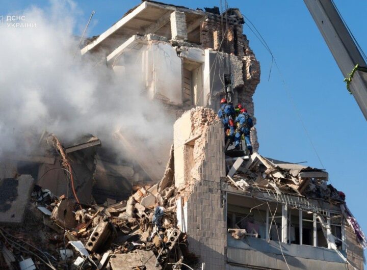 Новини України - "Приліт" ракети РФ в Тернополі потрапив на відео