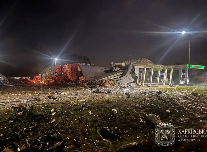 Новини України - Росія зруйнувала АЗС під Харковом, є постраждалі