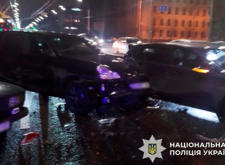 Новини Києва - У Києві п’яний водій Porsche Cayenne влаштував ДТП і стрілянину