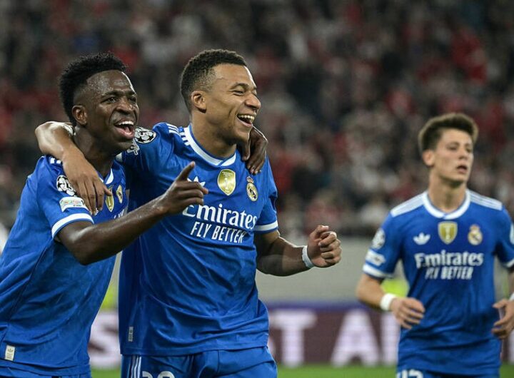 Новини спорту - У матчі Реала й Олімпіакоса Лунін пропустив три голи, а Мбаппе забив чотири