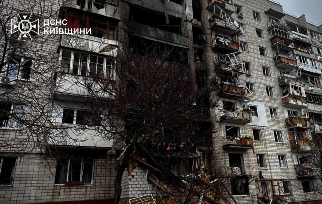 Новини України - У Вишгороді показали наслідки атаки "шахедів"