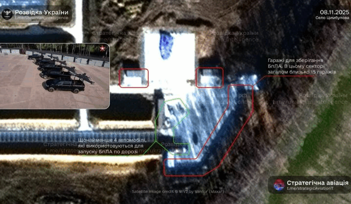 Новини України - З'явилися супутникові знімки найбільшого в РФ майданчика для запуску БПЛА