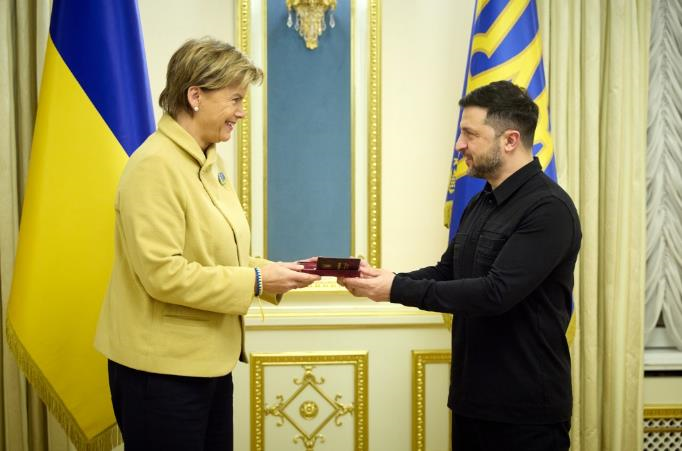 Новини України - Зеленський провів зустріч з головою МЗС Латвії