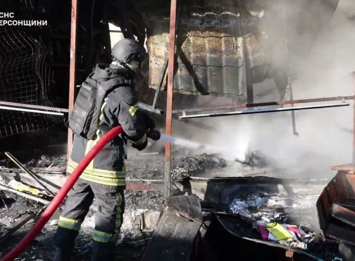 Херсон: російські війська завдали удару по міському ринку – загинув чоловік