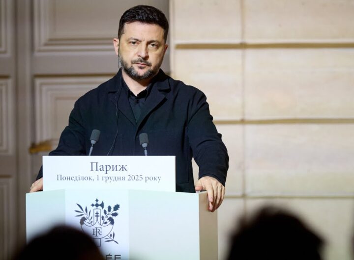 Заява Володимира Зеленського під час спілкування з медіа разом з Емманюелем Макроном