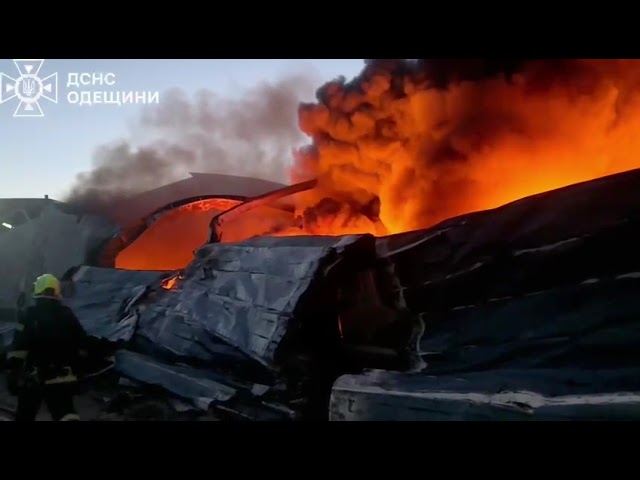 Одеса: рятувальники ліквідували наслідки атаки ударними безпілотниками