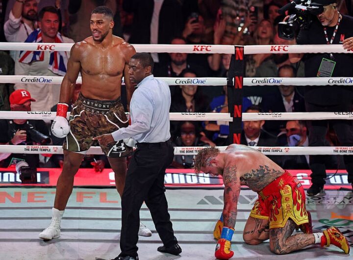 Новини спорту - Ентоні Джошуа сказав, що в бою з Джейком Полом працював не так, як треба