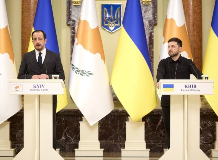 Заяви для медіа Володимира Зеленського і Президента Кіпру Нікоса Христодулідіса
