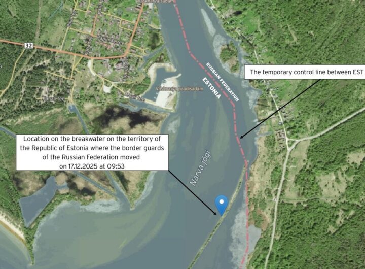 Новини світу - Російські прикордонники порушили кордон Естонії