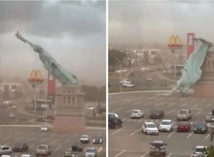 Новини світу - У Бразилії впала копія американської статуї Свободи