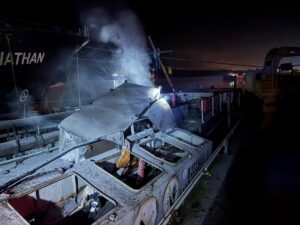 Новини України - У портах Одещини обстрілом пошкоджені елеватори та іноземні судна