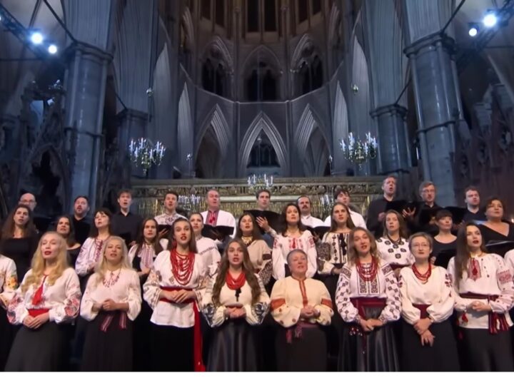 Новини світу - Український хор брав участь у записі різдвяного звернення Чарльза III