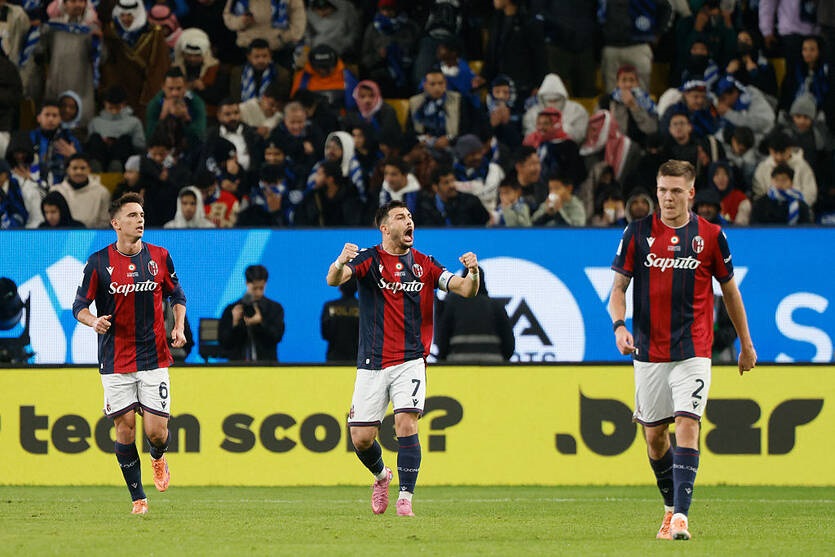 Новини спорту - За Суперкубок Італії вперше змагатиметься Болонья, яка перемогла Інтер