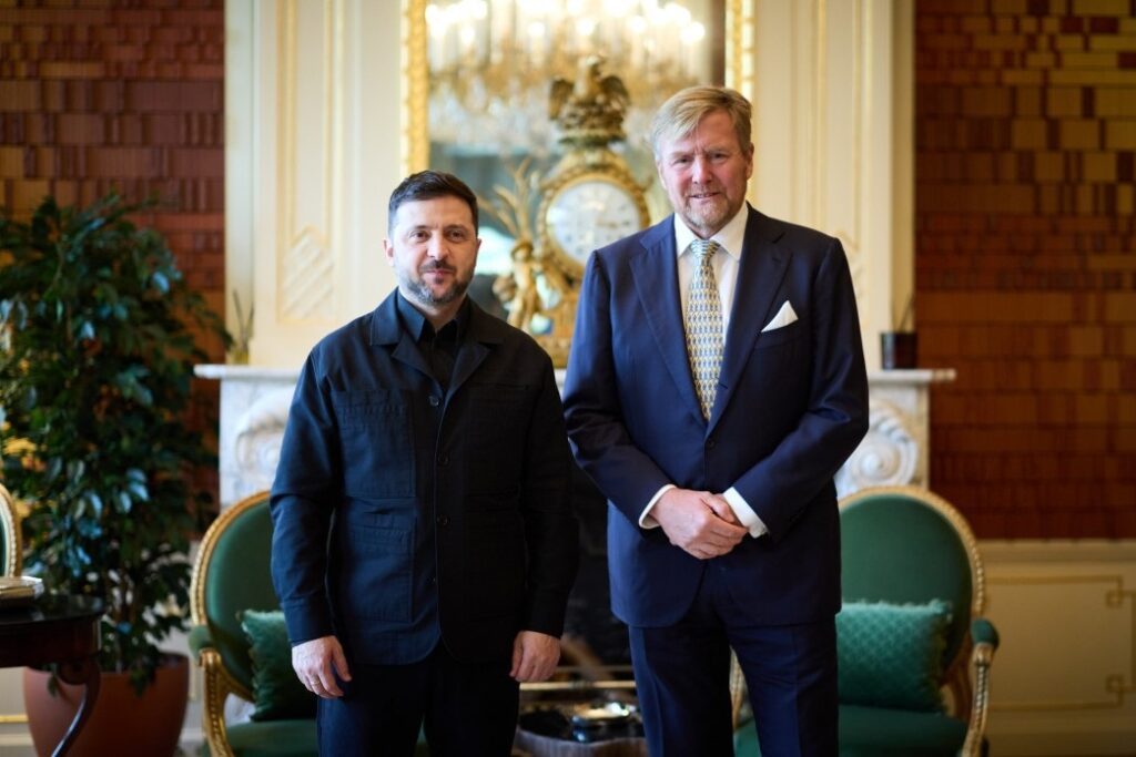 Новини світу - Зеленський зустрівся з королем Нідерландів