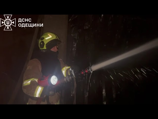 В новорічну ніч росія завдала ударів по Одещині