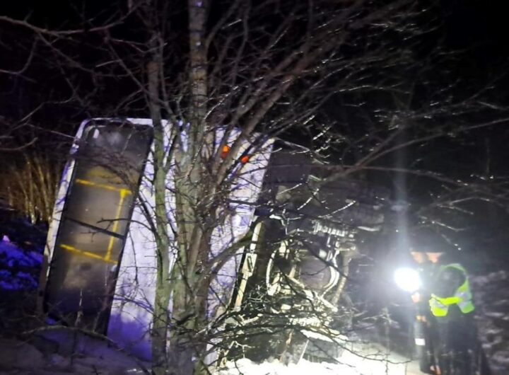 Новини України - На Чернігівщині перекинувся автобус: 11 потерпілих