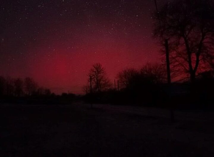 Новини України - На Сумщині фіксували полярне сяйво і подвійне гало