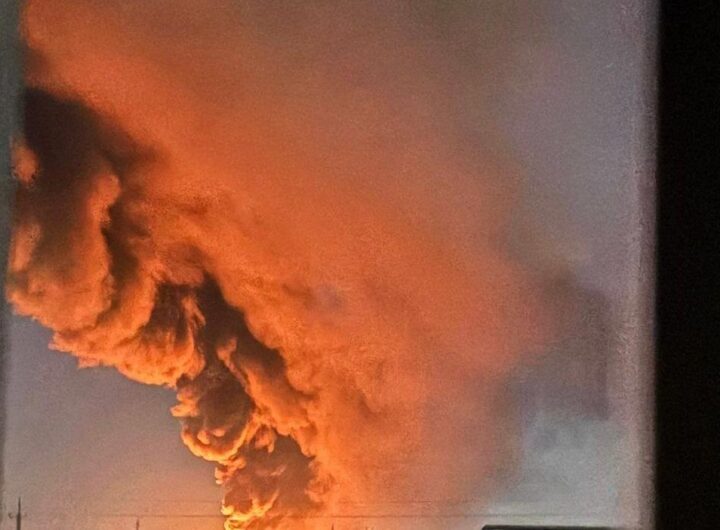 Новини України - У Луцьку після прильоту БПЛА спалахнула пожежа