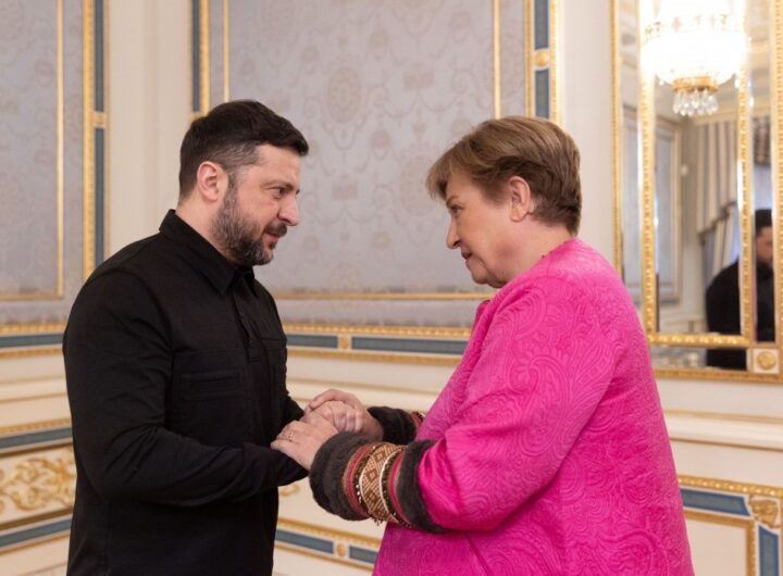 Новини України - Зеленський зустрівся з директоркою МВФ