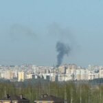 З'явився момент влучання ракети по заводу в РФ