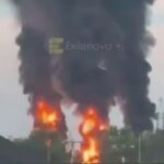 На Кубані палає нафтобаза